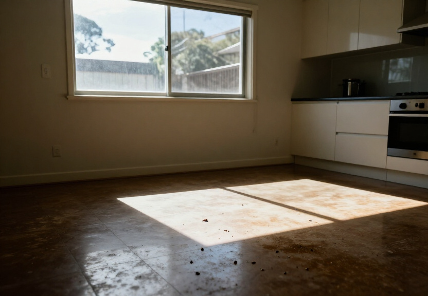 Ants trailing along a kitchen bench in a Summer Hill home