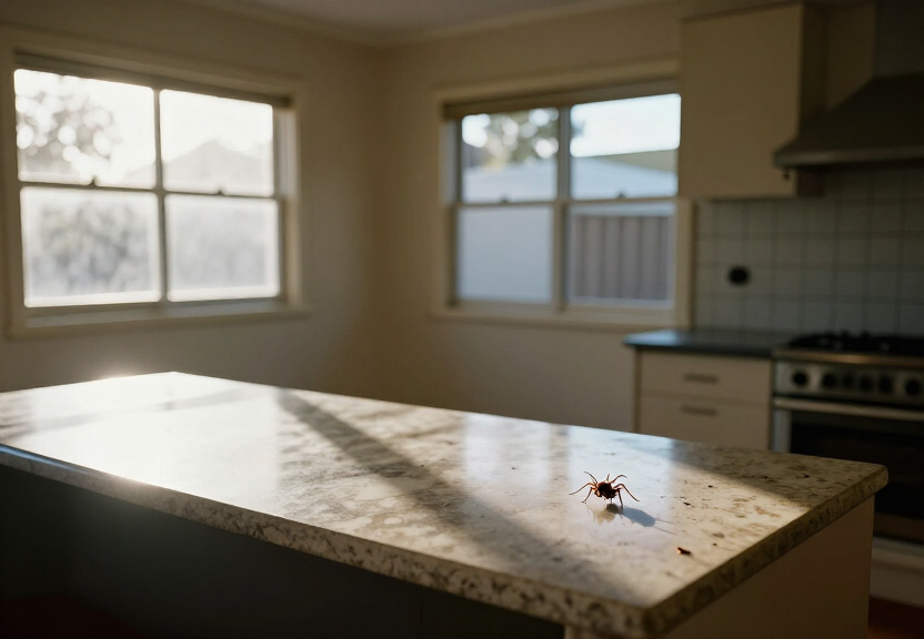 Ant trail in a Summer Hill apartment before treatment